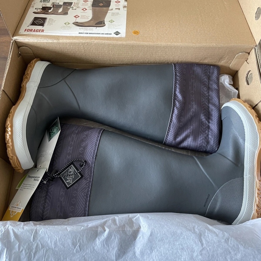 MUCK Forager Tall Unisex Rubber Waterproof Boots - Women's Size 6 - Picture 7 of 9